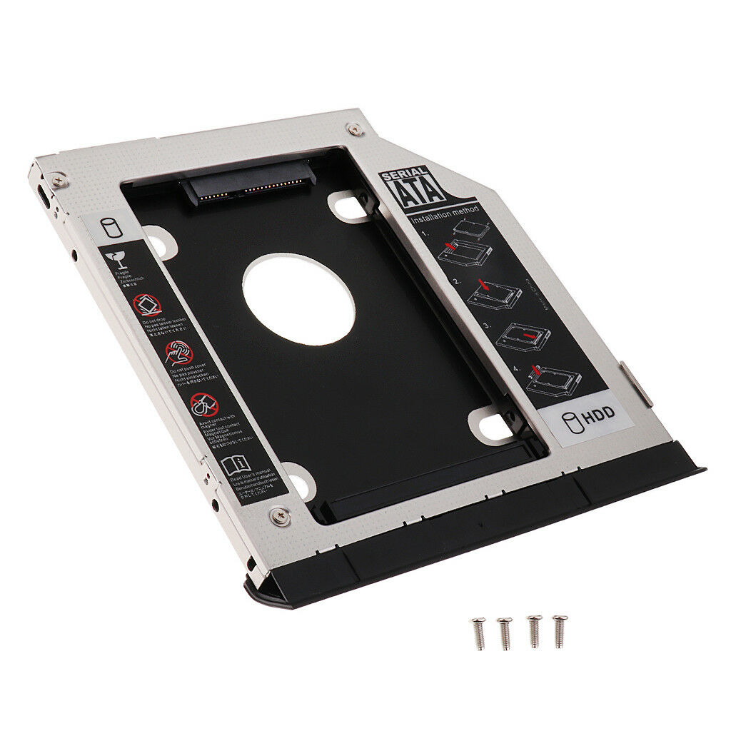 2ND Hard Drive Caddy for Dell E6420 E6520 E6320 E6430 with Ejector Cover