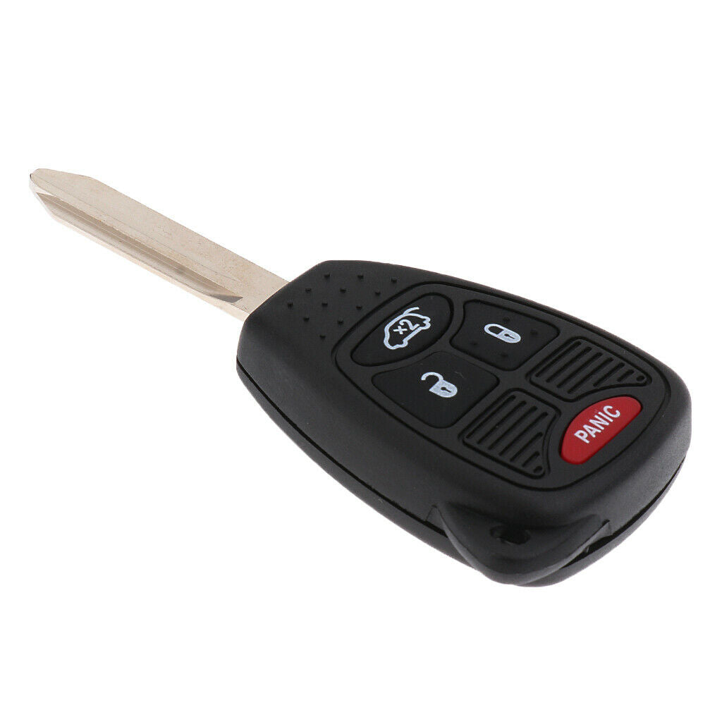 Replacement Uncut Key Fob Remote for 2005-2009 Jeep Auto Car