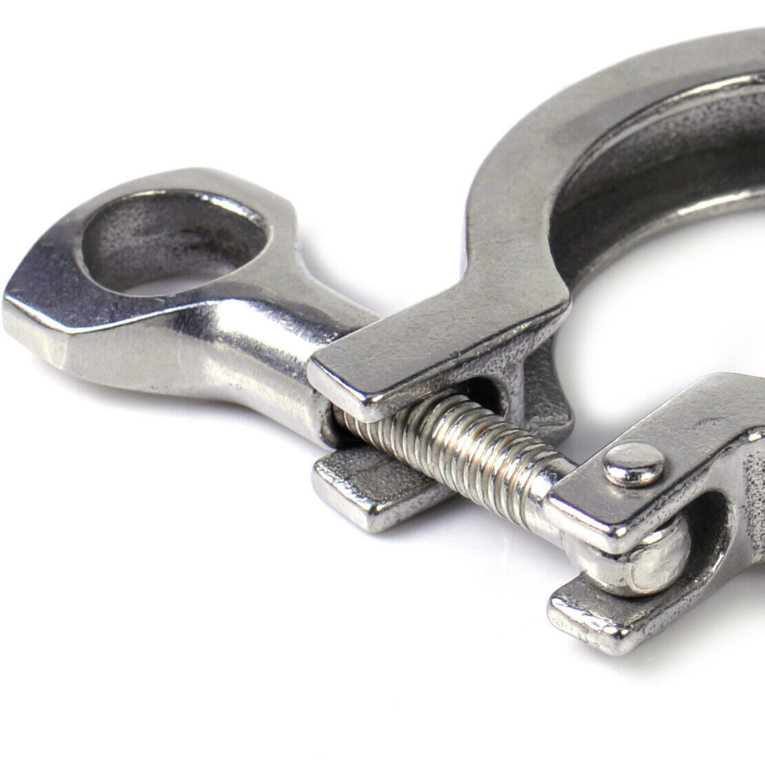 1.5inch Heavy Duty Tri Clamp Clover 201 Stainless Steel OD Flange Ferrule An