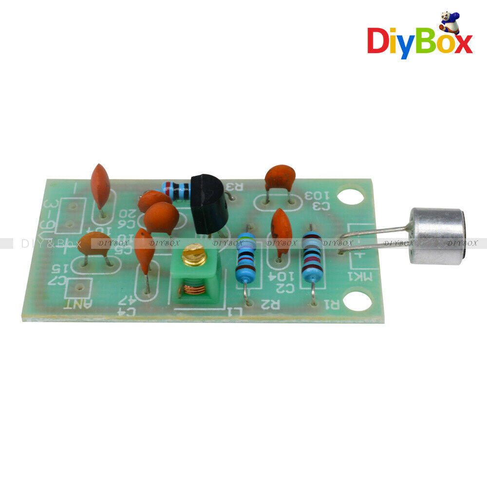 Mini Wireless Microphone Ham FM Wireless Radio Transmitter Module 3-5V 91-103MHz