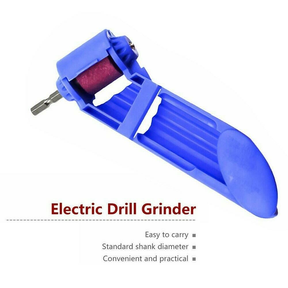 New Portable Drill Sharpener Wrench Drill Bit Grindstone Grinding Equipment