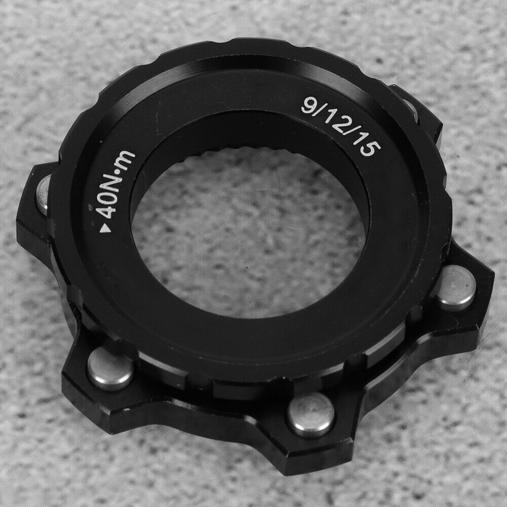 Bicycle Center Lock Adapter to 6 Bolt Disc Brake Boost Hub Spacer Bike Part
