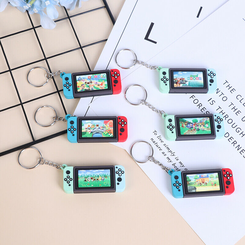 2020 New Game Cartoon Keychain Car Keyring Charm Bag Pendant Fashion Key ChaBDA