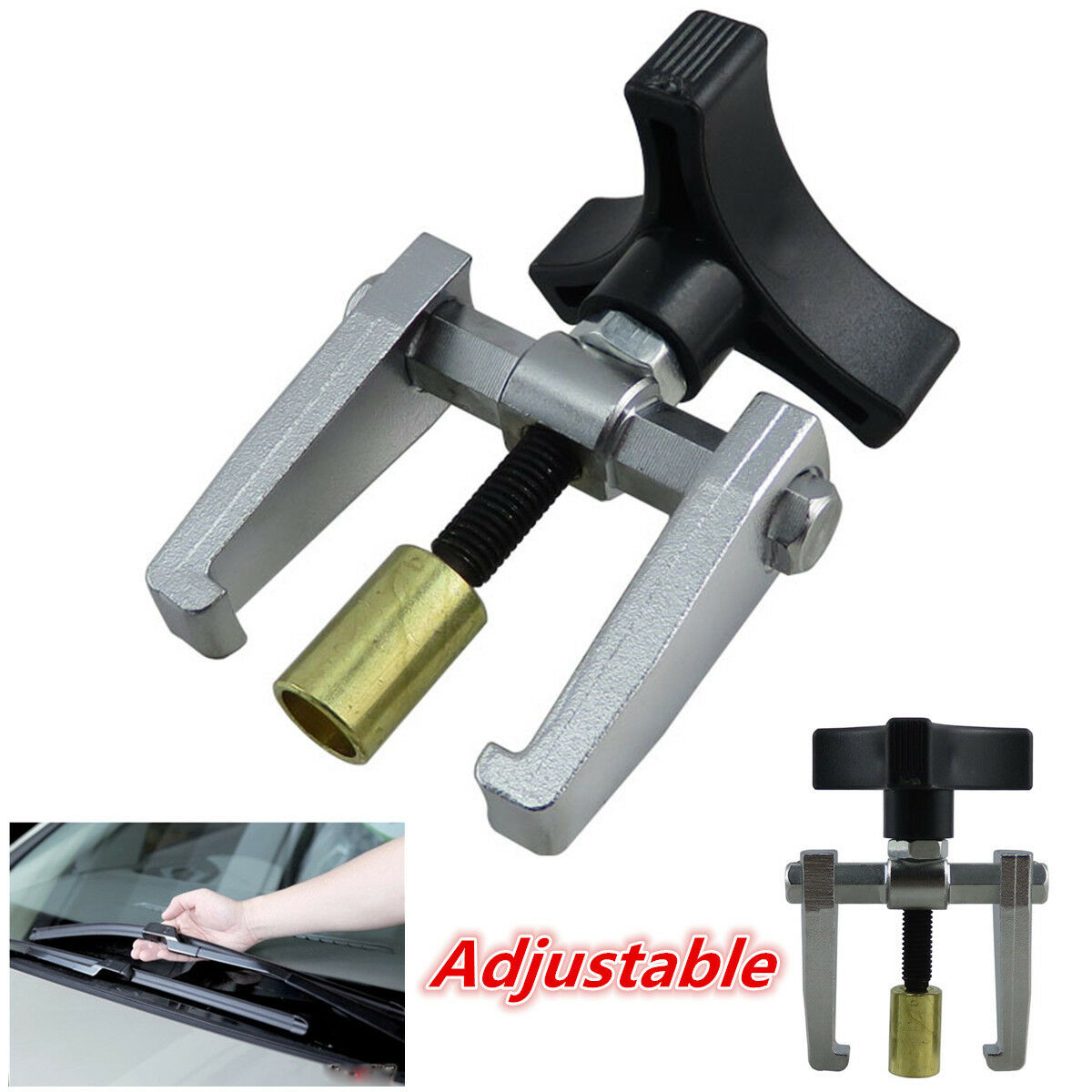 Auto Car Van Windscreen Window Wiper Arm Removal Puller Repair Tool Adjustable
