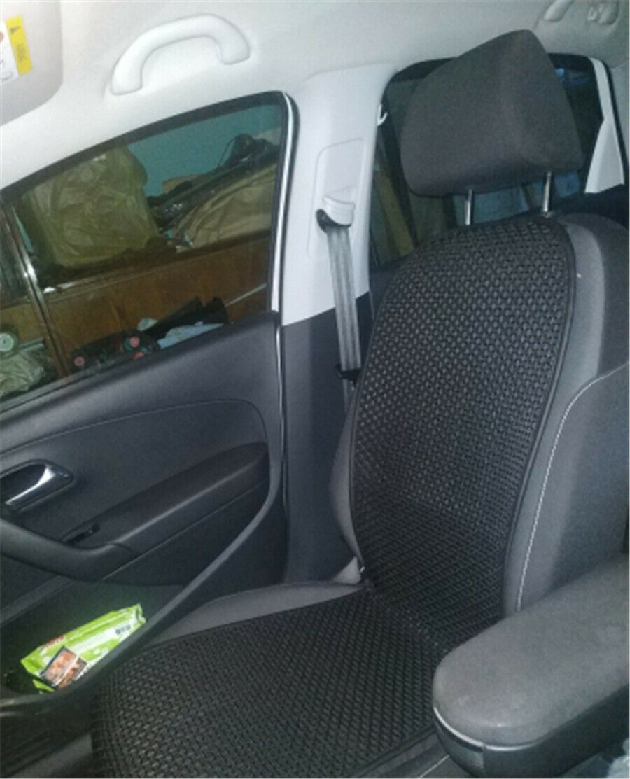 1PCS Breathable Seat Cover Protect Mat Universal Four Seasons For Car SUV Black
