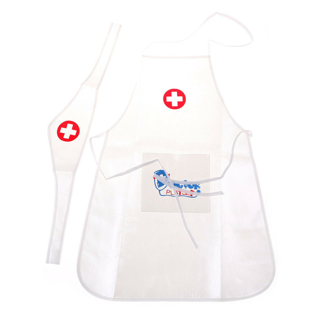 Children Play Role Play Doctor Clothing Toys Baby Nurse Doctor performing TO_ FT