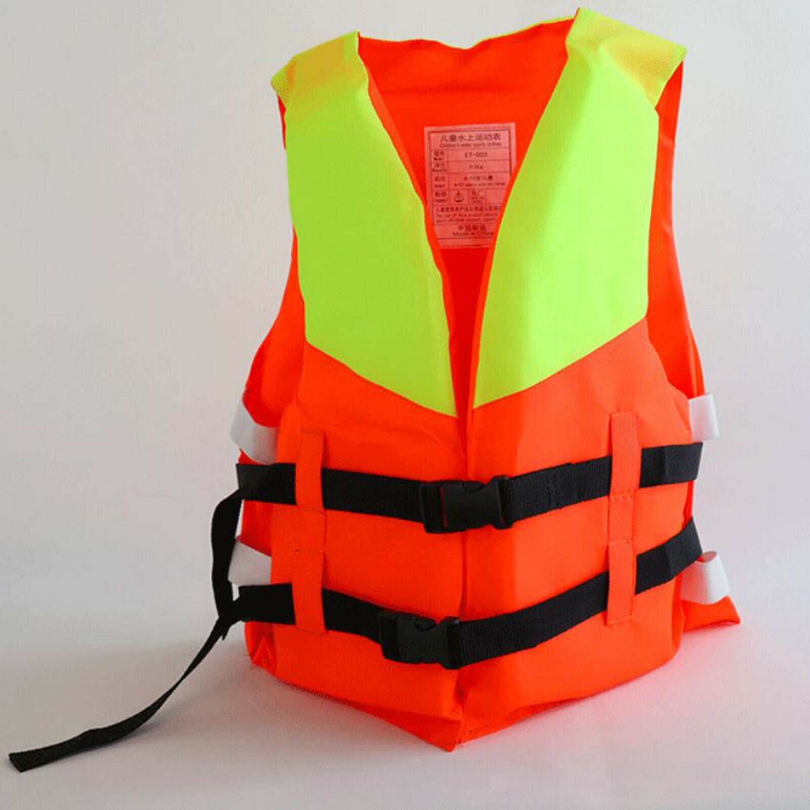 Child Float Jacket Kids Swim Vest Universal with Safety Strap Age 4-10 Years