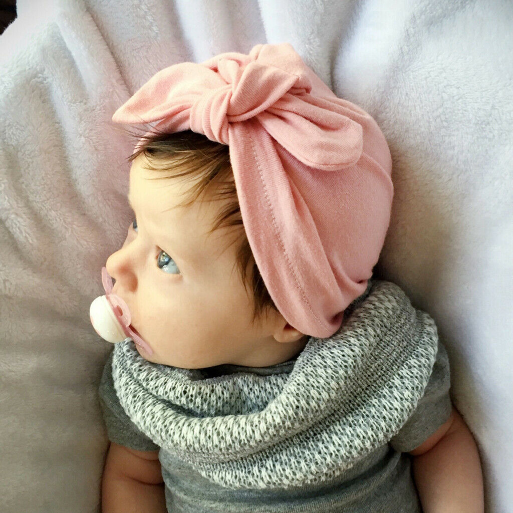 Baby Unisex Infant Newborn Hat Spring Autumn Cotton   1-6 Year Old Pink