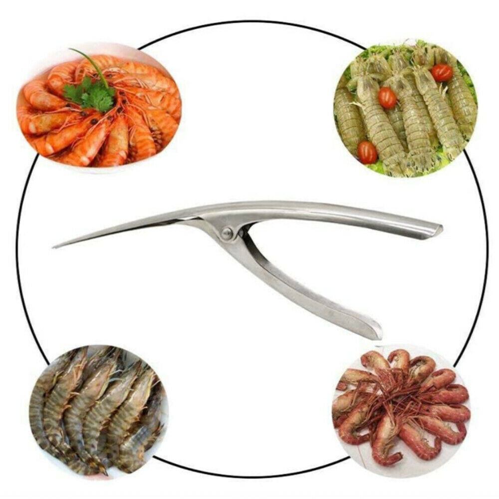 Stainless Steel Peel Shrimp Crayfish Shell Take Meat Shrimp Separation Tools