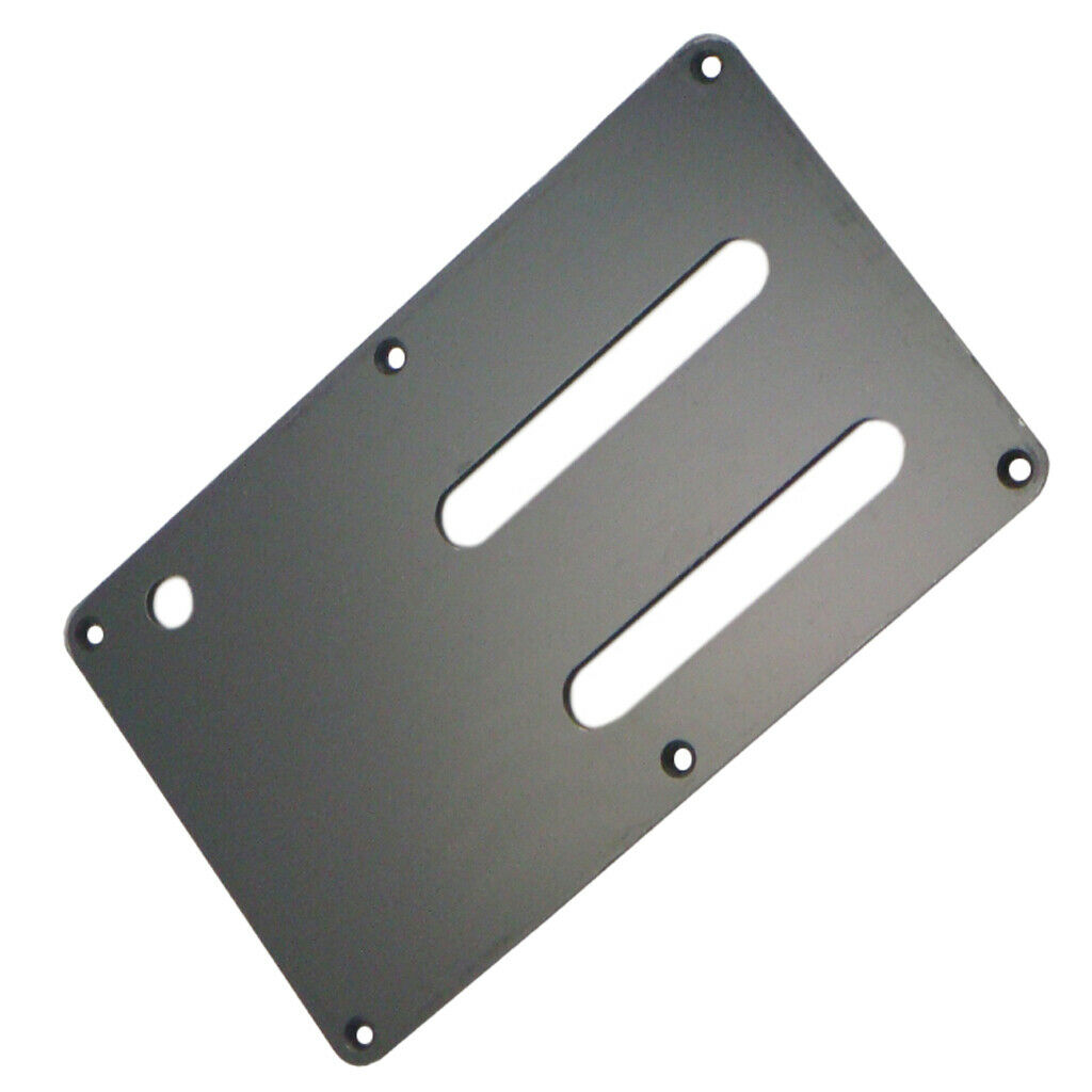 Black Guitar Backplate Backside Cavity Cover Protector for Electric Guitar