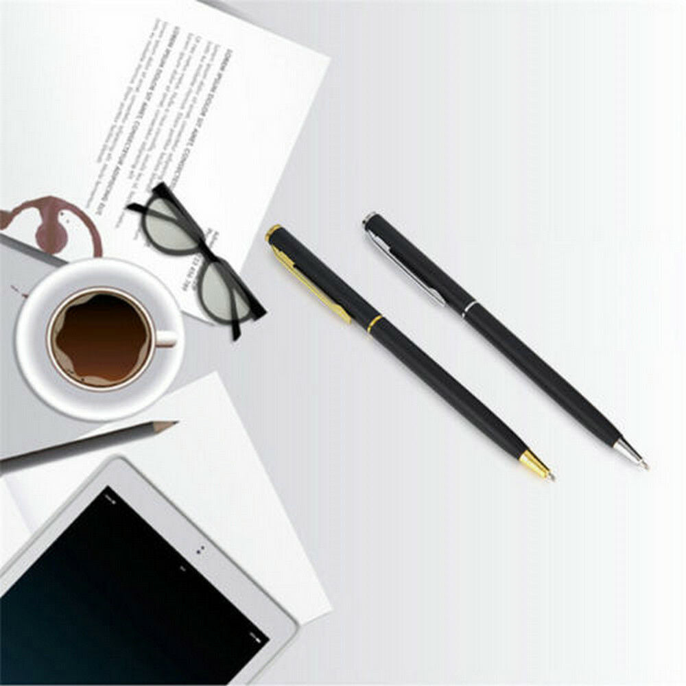 Stainless Steel Ballpoint Pens Office Ball Point Writing Pens Student Stationery