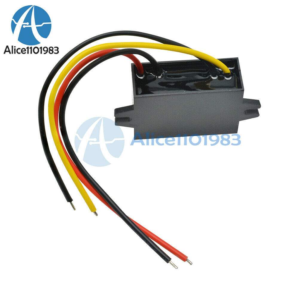 2PCS DC 24V to 12V 5A 60W Buck Converter Step-Down Car Power Supply Regulator