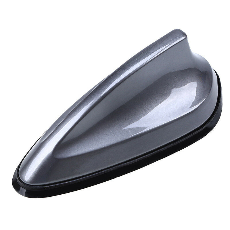 High Gloss Carbon Fiber Style Fin Antenna Radio Signal Aerial for Car Roof Decor