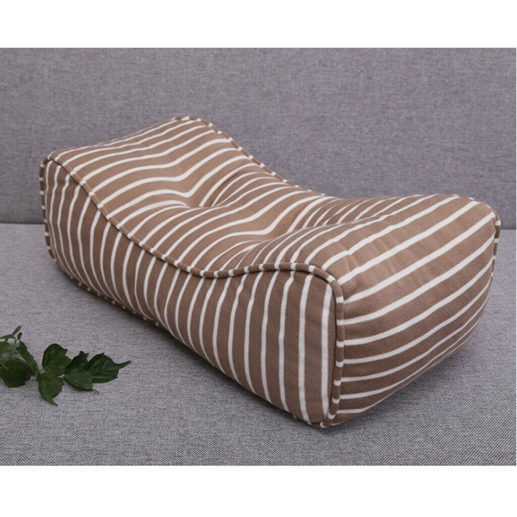 Orthopedic Neck Lumbar Pillow Cervical Support Spine Pillow Light Coffee