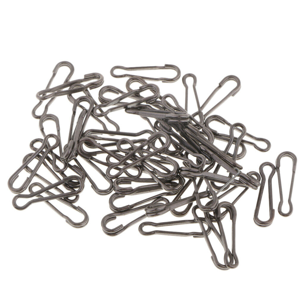 200pcs Baits Lures Clip Change Clip Hawaiian Snaps Baits 17mm 20mm 24mm 29mm