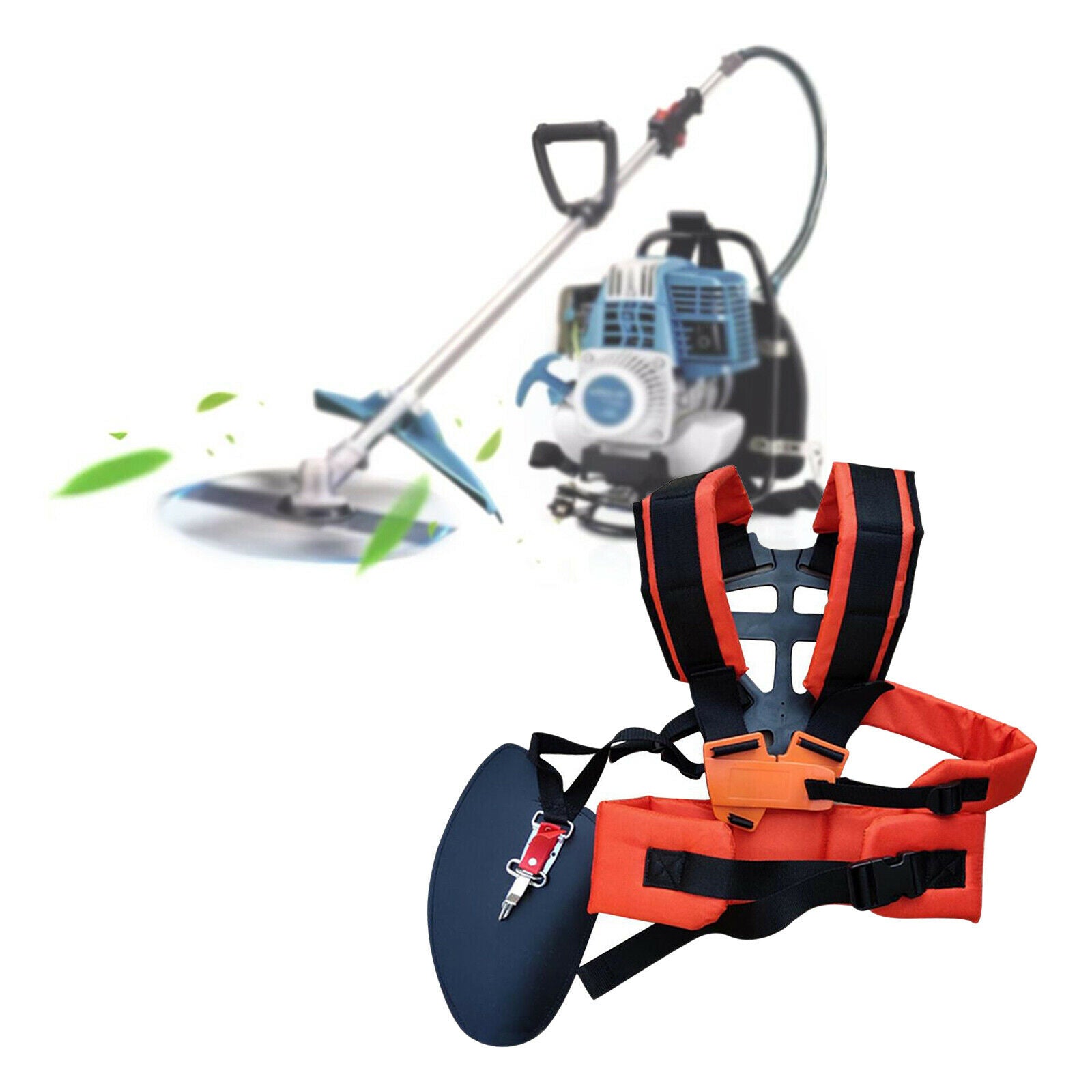 Garden Mower Shoulder Strap Padded Harness Trimmers Brushcutters Harness