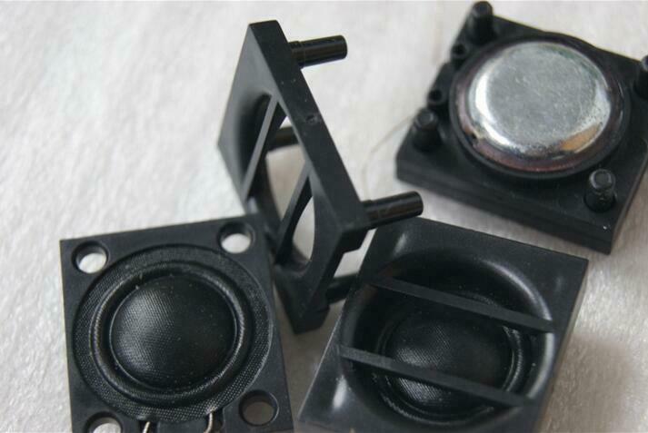 2pcs 24*28MM Dome silk film Tweeters Speaker Neodymium Loudspeaker 8 ohm 10 watt
