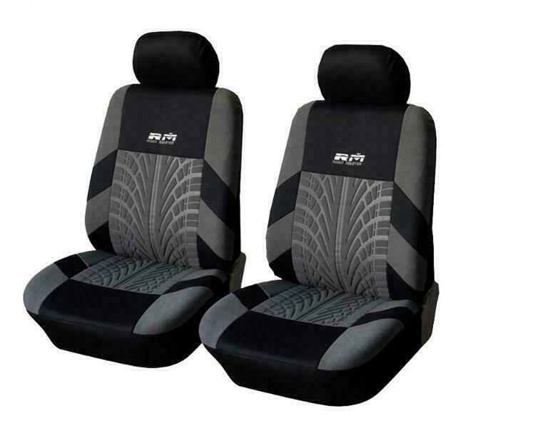 9PCS Classic Washable Embroidery Auto Car Seat Cover Cushion Full Set Front+Rear