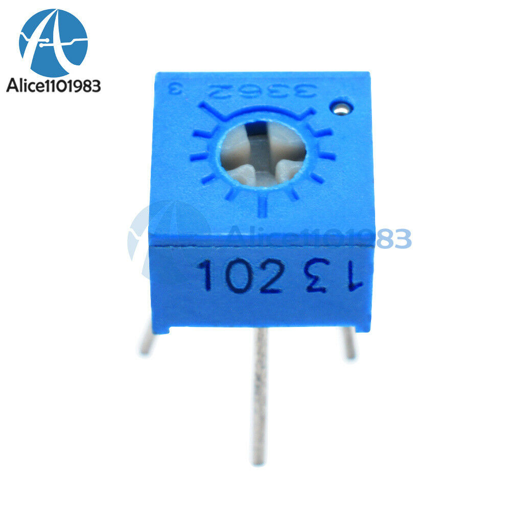 10pcs 3362P-102 3362 P 1K ohm High Precision Variable Resistor Potentiometer