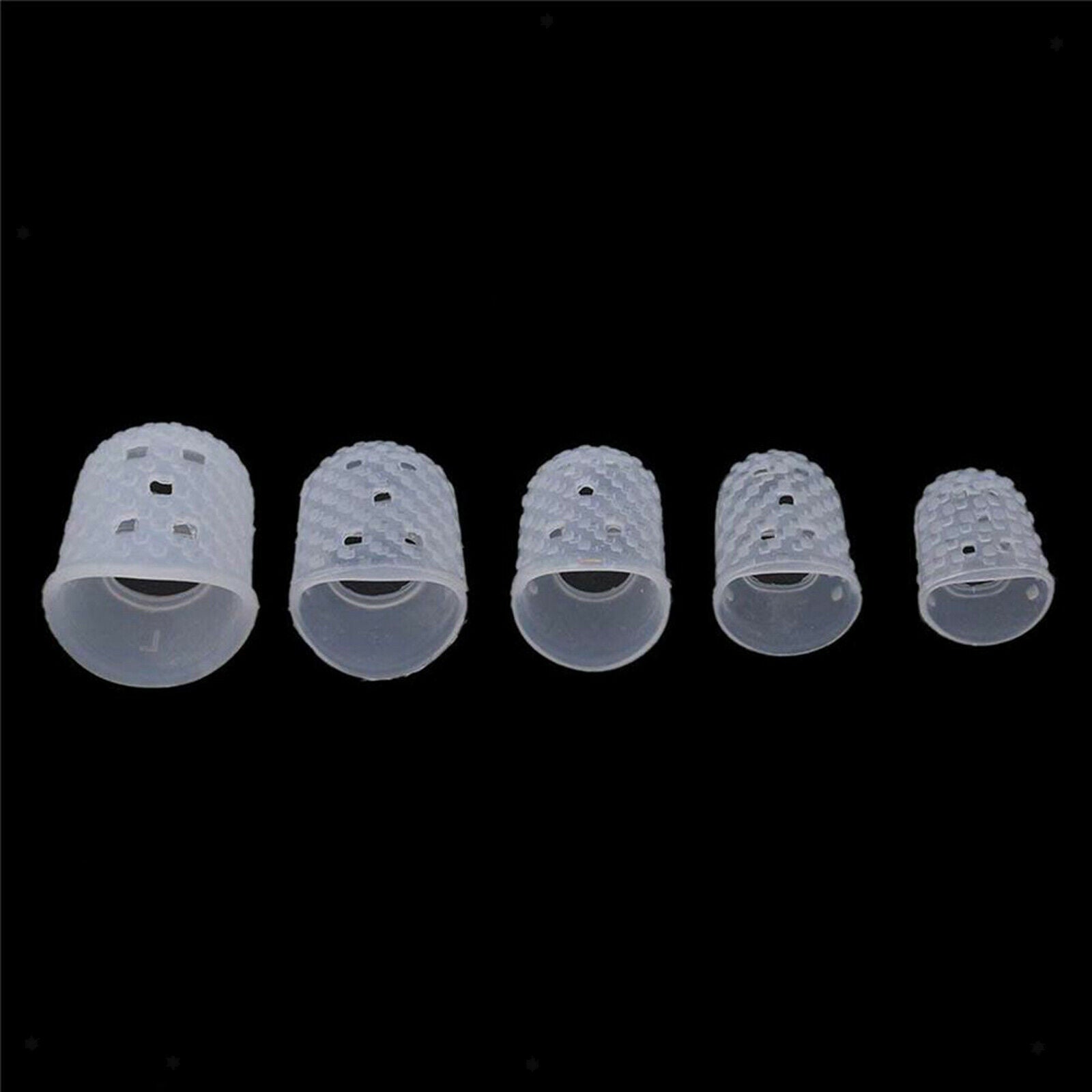 Fingertip Protectors Covers Caps for Stringed Instruments Ukulele Bass