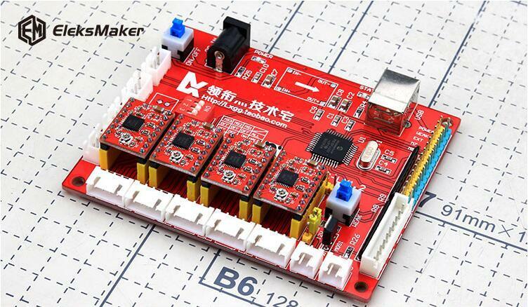 4 Axis USB CNC Card Controller Interface Board USBCNC DIY for Engraving Machine