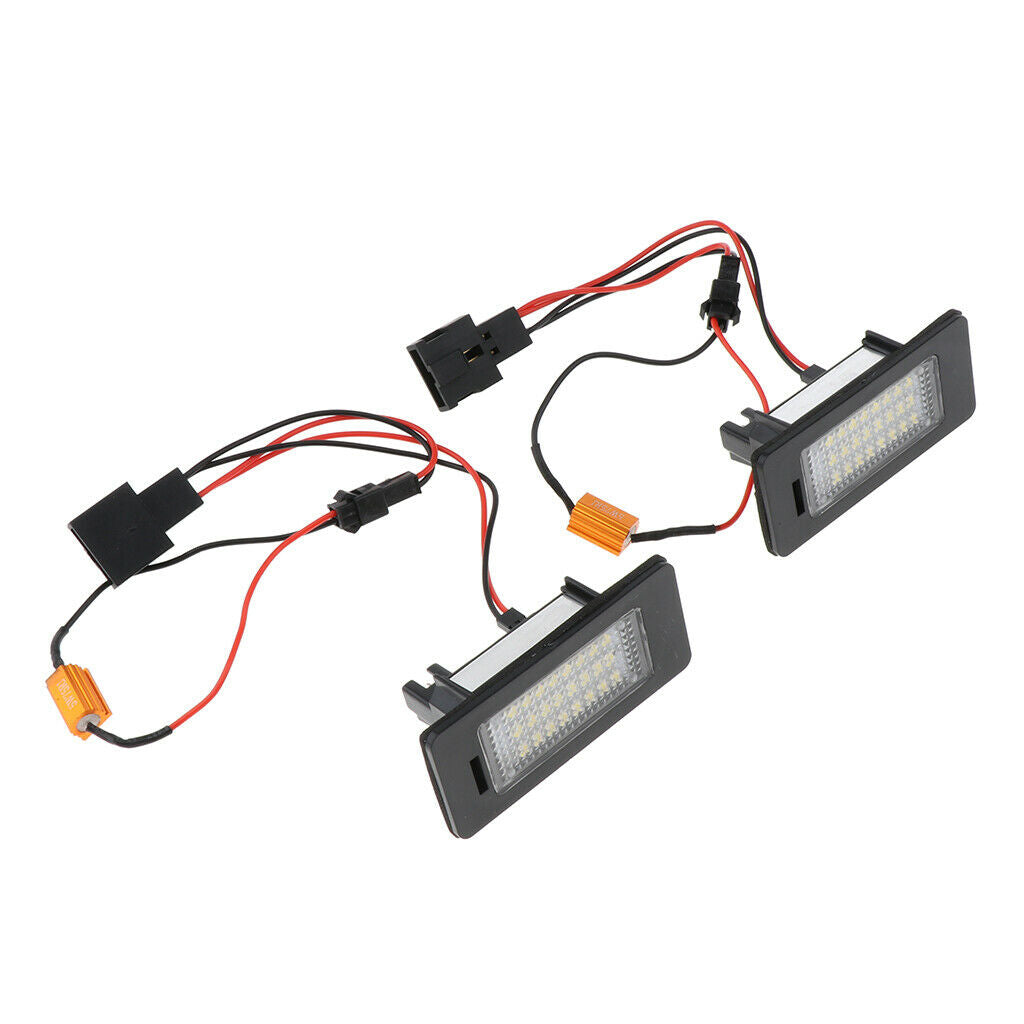 Car Number License Plate Light LED light for Audi A1 A3 A4 A5 A6 A7 Q3 Q5