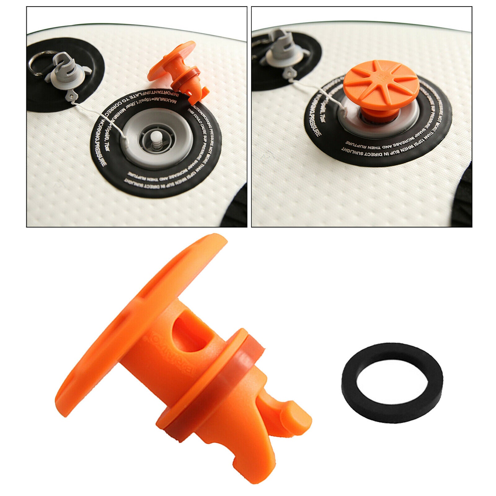 Inflatable Paddle Board Fast Quick Deflation Valve Plastic Valves Adaptor