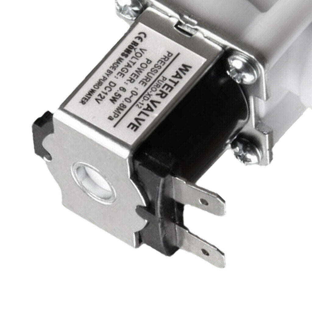 3/8 Inch 12V Inlet Feed Water Solenoid Valve N/C Normally Closed, Adjustable