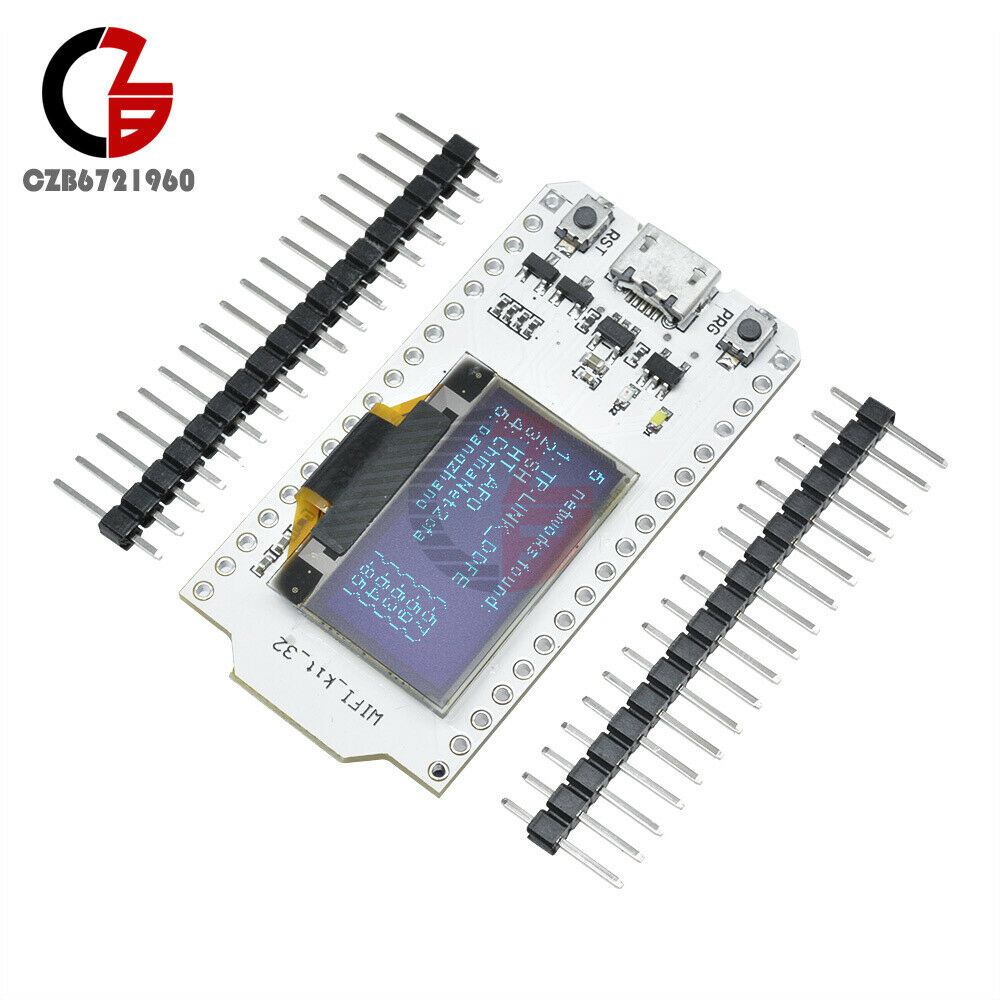 ESP32 0.96'' inch OLED Bluetooth WIFI CP2102 Module Kit 32M 3.3-7V for Arduino