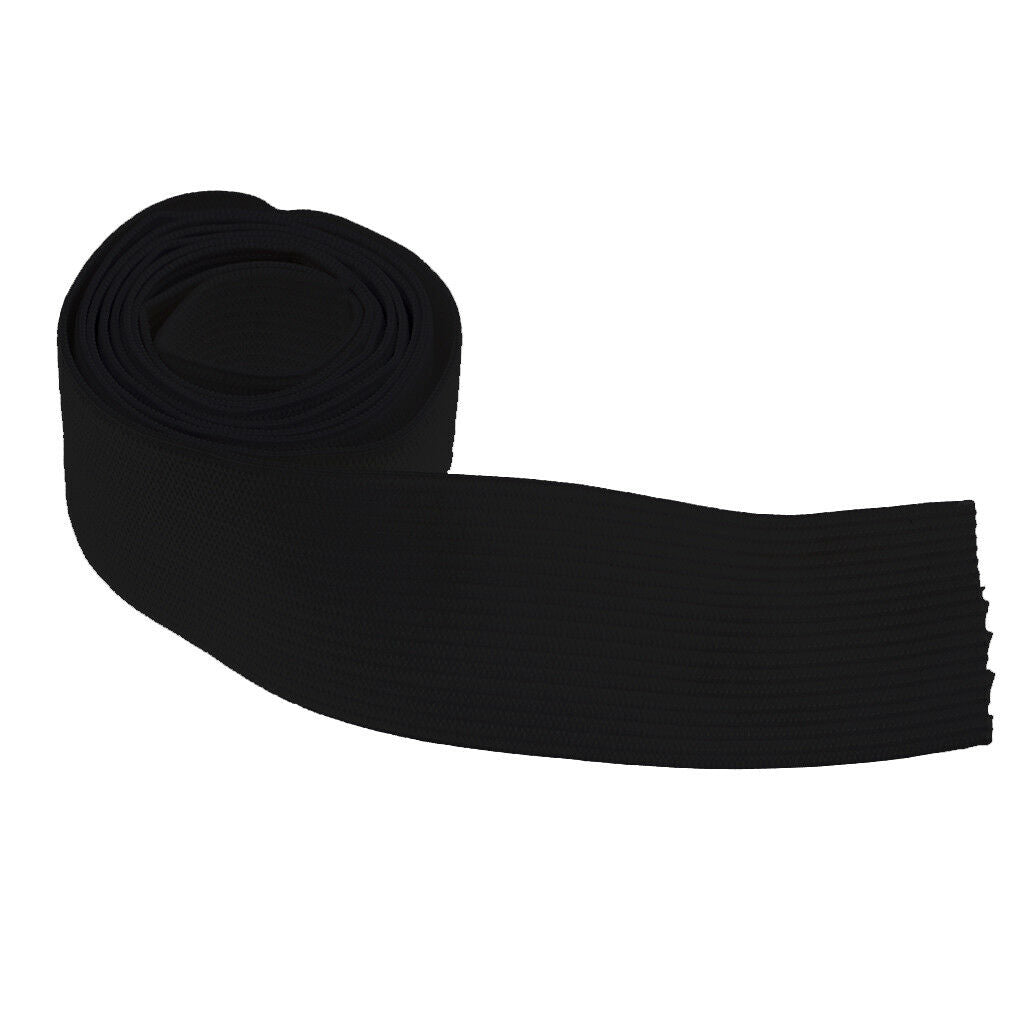 Household 1 Yard Length Stretchy Elastic Band Sewing Roll Black 30mm Wide