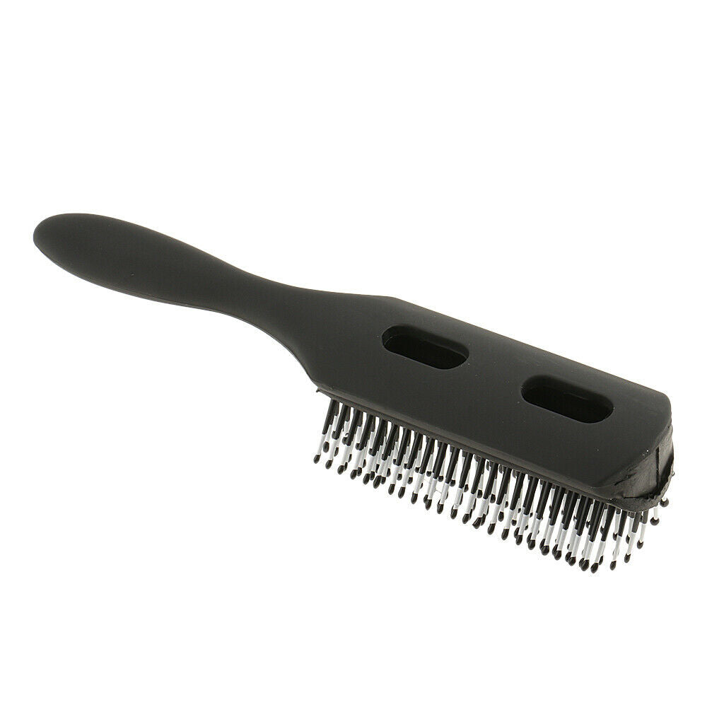 Hairbrush Plastic Antistatic Hair Styling Hairbrush - Black, #B