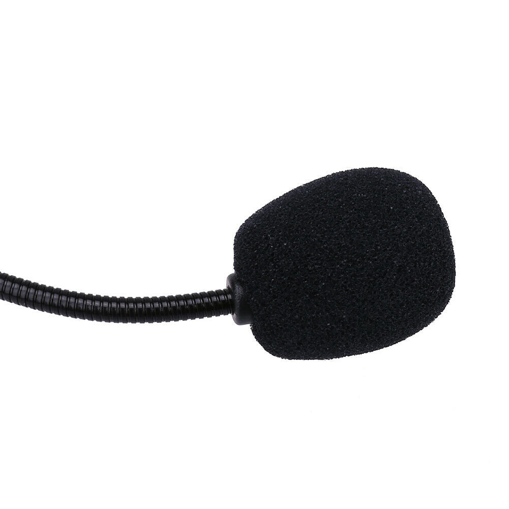 15pcs 30mm Soft Elastic Sponge Microphone Head Cover for Headset Sleeve Mic @