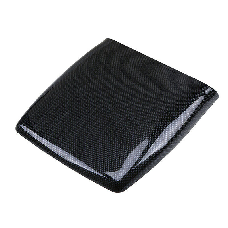 Carbon Fiber Style Air Flow Intake Scoop Turbo Bonnet Vent Cover Hood