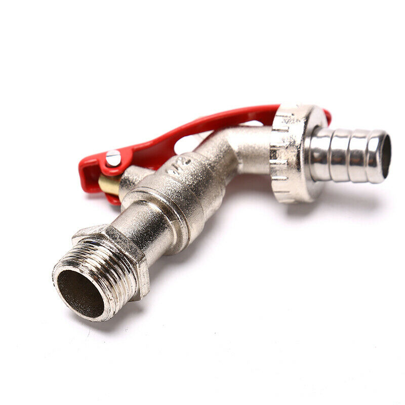 1/2 Inch Zinc Alloy Water Tap Lockable Faucet Garden Hose Faucet with L NC