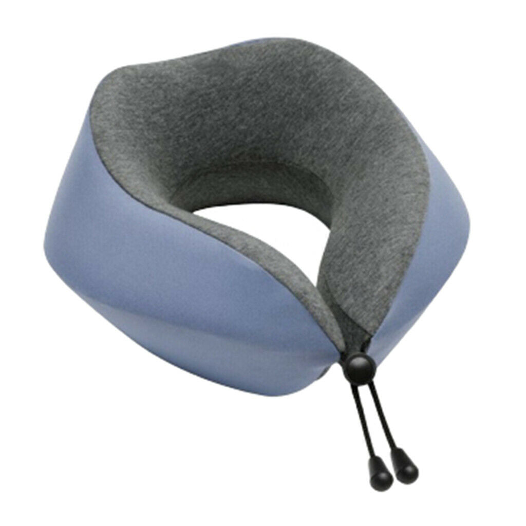 Memory Foam U shaped Travel Pillow Neck Support Head Rest for Car Airplane Sleep