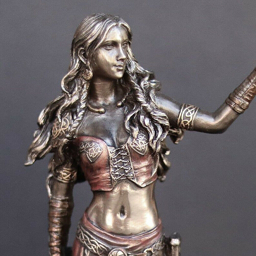 The Greek Goddess Plouto Lucky Fortune Statue Office Portrait Art Sculpture