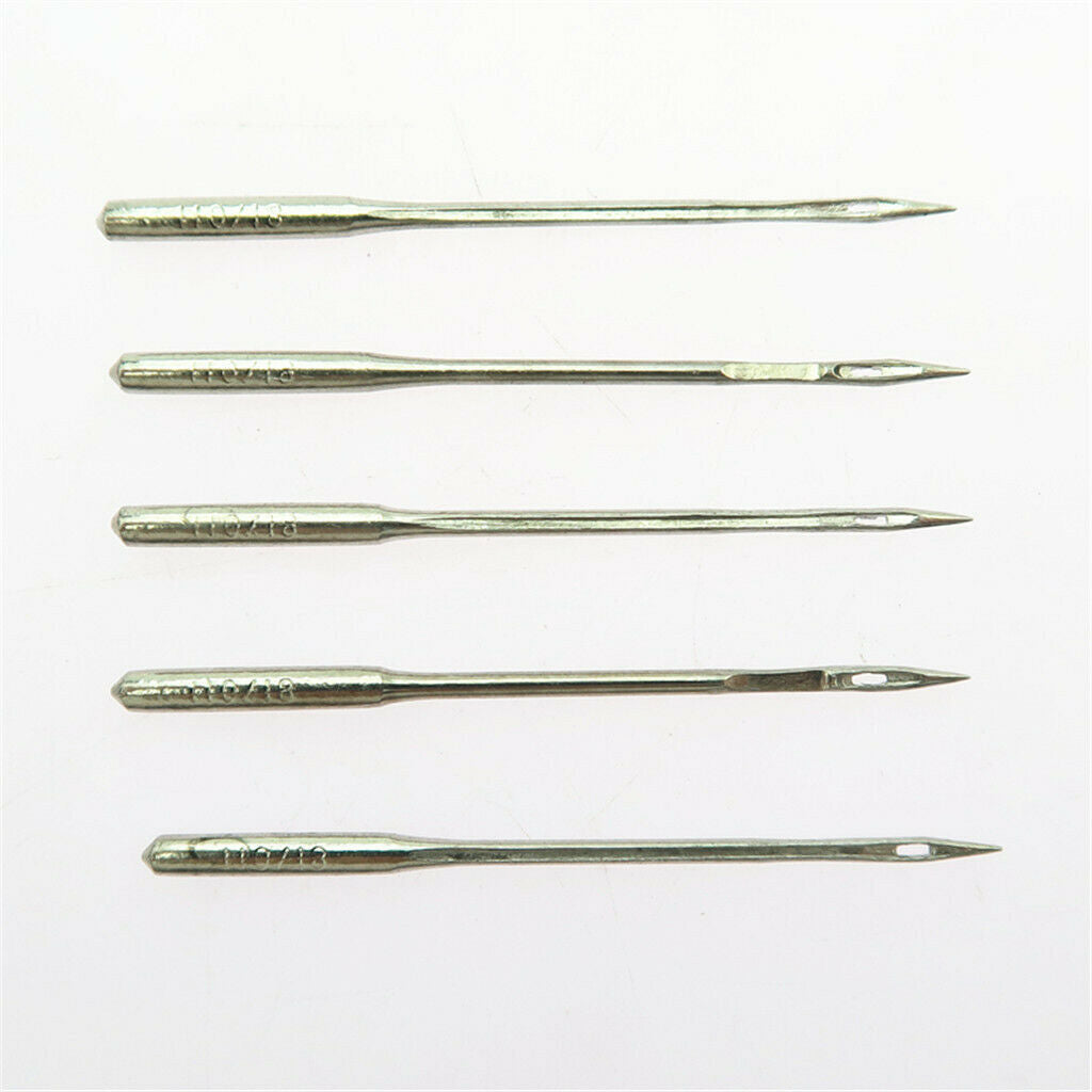 50 pieces 5 sizes sewing machine needle home threading needle size