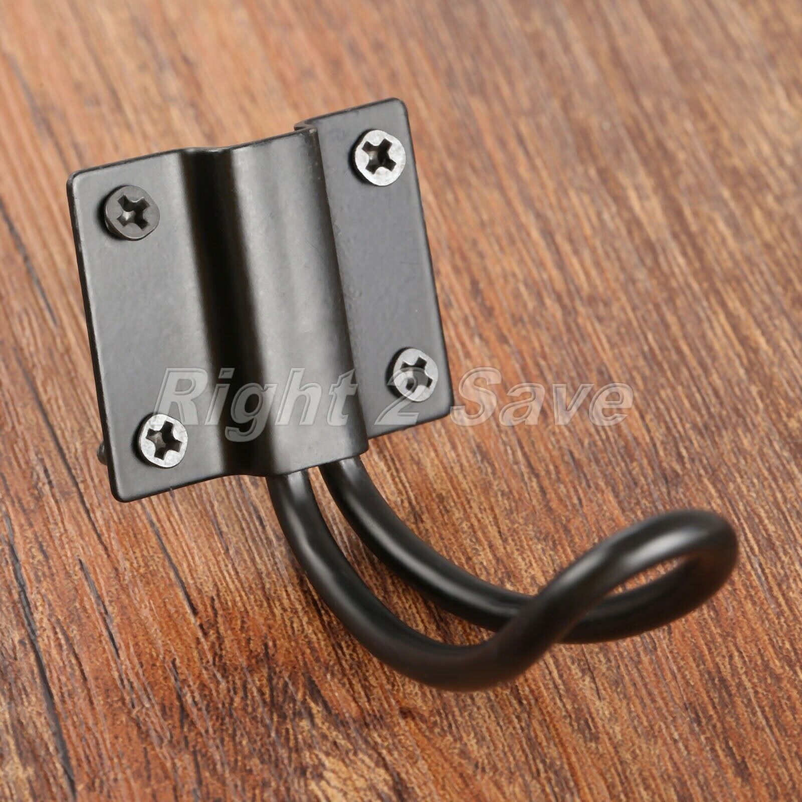 Single Hook Holder Cloth Coat Hat Key Towel Kitchen Bathroom Door Wall Hanger