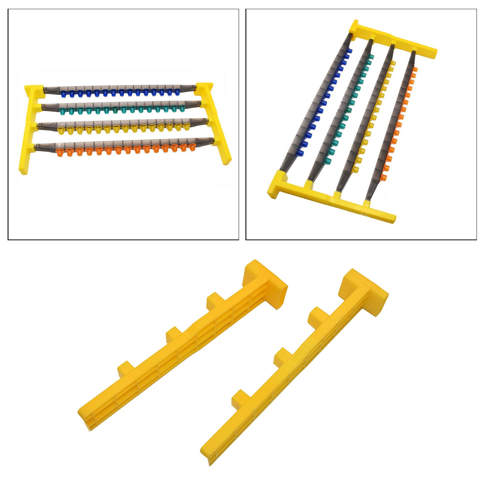 2x Honey Beehive Frame Spacer Stand Beekeeper Beekeeping Tool Equipment