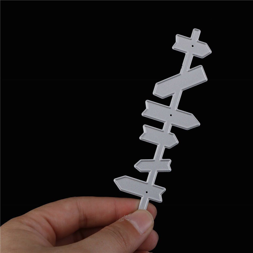 signpost cutting die stencil diy scrapbooking decor embossing album paper.l8