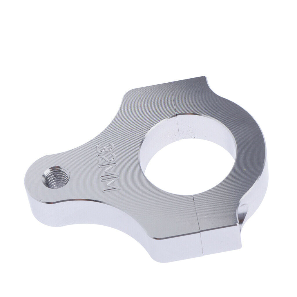 2X 32mm Aluminum Bike Steering Damper Clamp Bracket Fork Frame Mounting Clamp