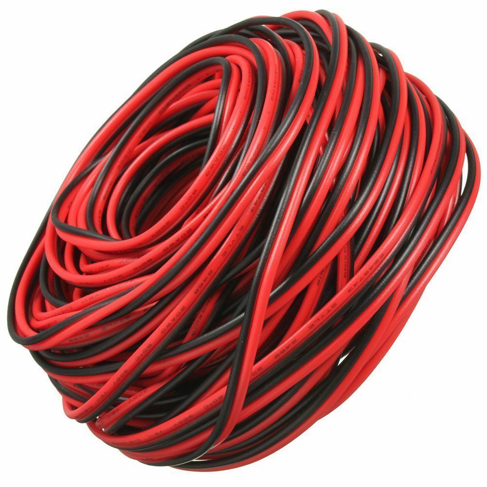 20m 2 Pin  LED RGB Strip Extension Connector Cable Wire