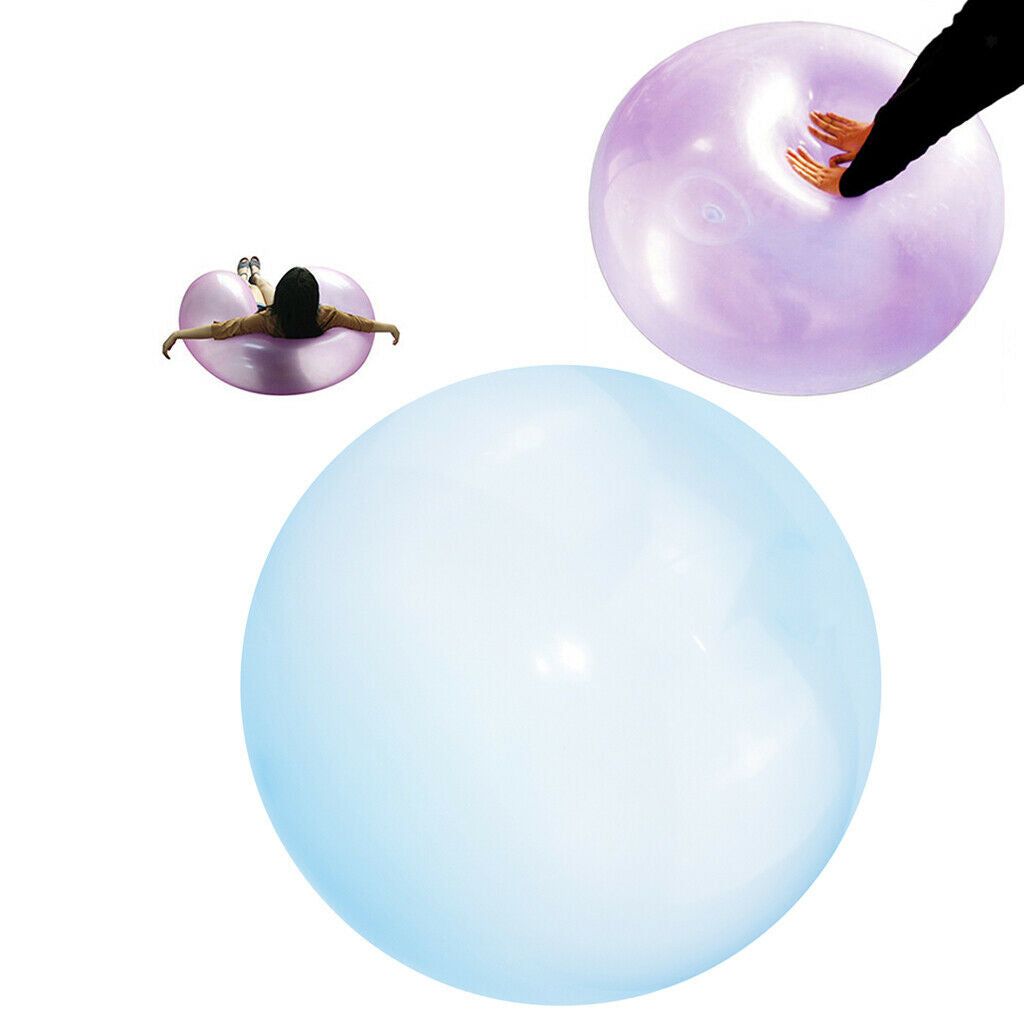 Bubble Ball Stretch Indoor Birthday Wedding Decor Game Interactive Blue M