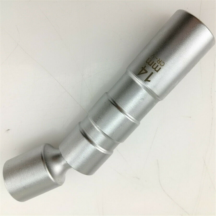 Short95MM Spark Plug Socket Wrench 3/8 Drive 14MM Spark Plug Socket Removal Tool