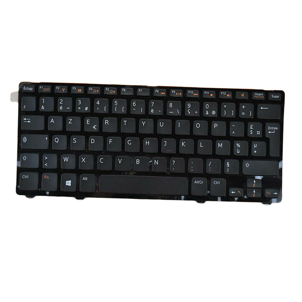 Black Plastic FR PC Laptop Keyboard w/ Frame Replace For Vostro 3360 V3360