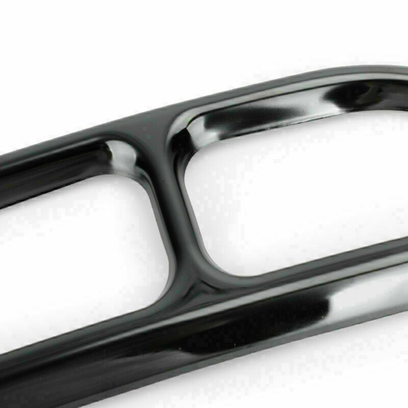 Black Titanium Rear Cylinder Exhaust Pipe Cover Trim Fits Accord 2018 2019 CN