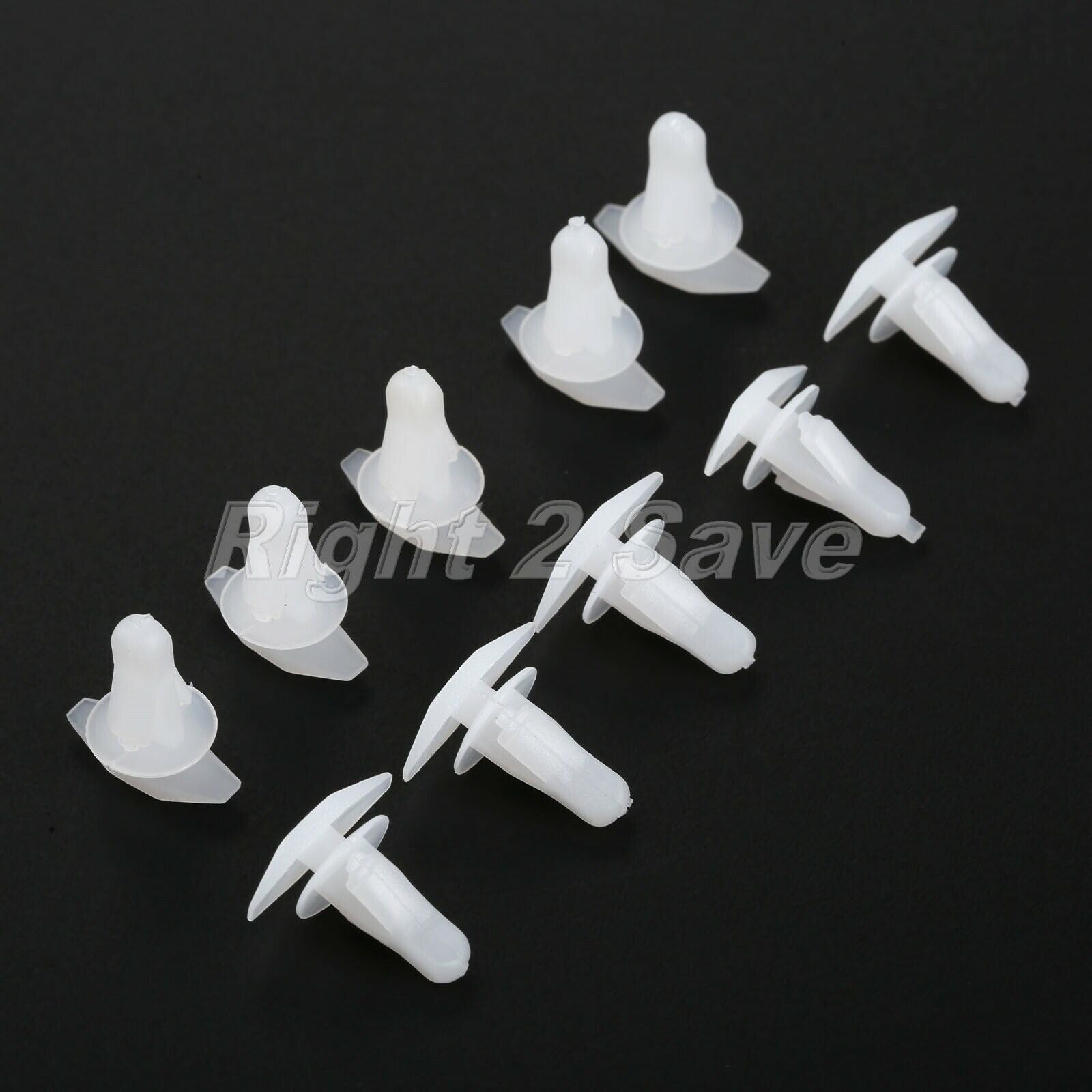 Car 10x Door Weatherstrip Clips Retainers Fastener Rubber Seal Trim Set For  A4