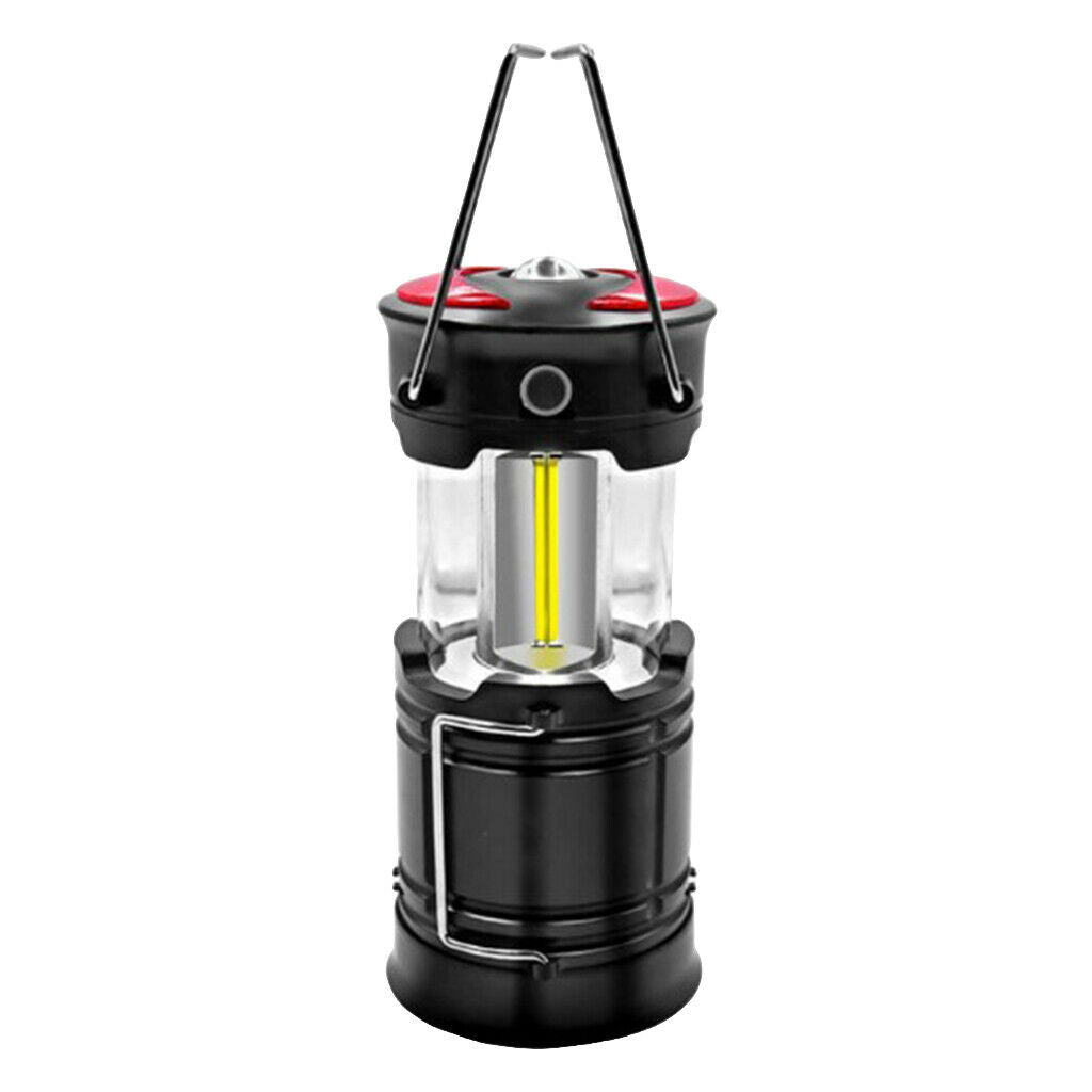2-In-1 COB Camping Lantern Flashlight Ultra Bright DURABLE Water Resistant
