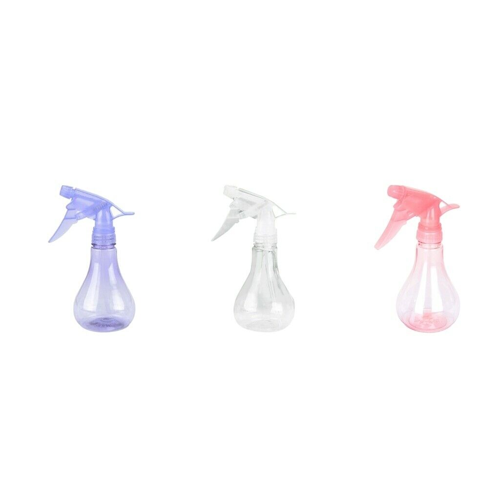 3x 250ml Misting Spray Bottle Atomizer Dispenser Plant Watering Can Pet Wash