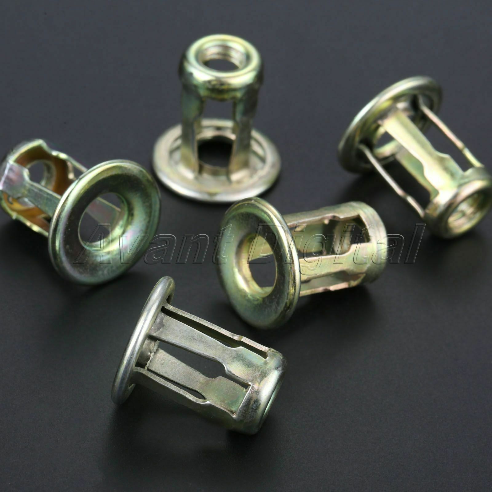 10x Car Back License Plate Install Fasteners Clips Fit for  Santana Universal